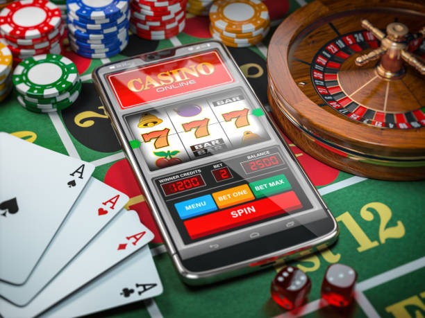 Caribbean Stud Poker table interface on bola012 showing dealer hand, player hand, and payout table